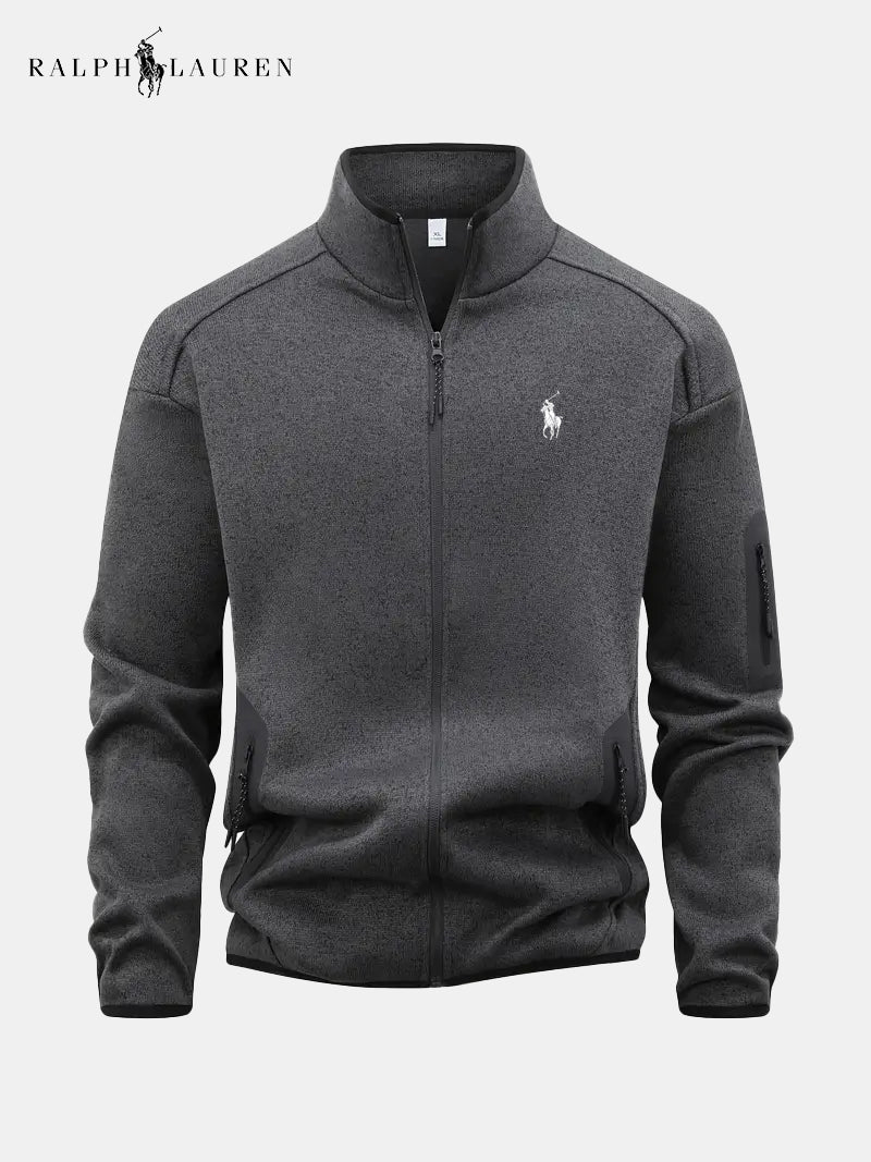 Giacca casual da uomo con cerniera completa 