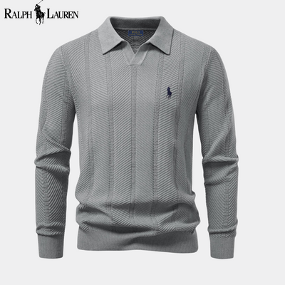 Felpa a punta con collo alto