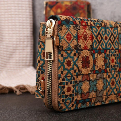 Nina | Borsa a tracolla con motivo floreale in stile boho